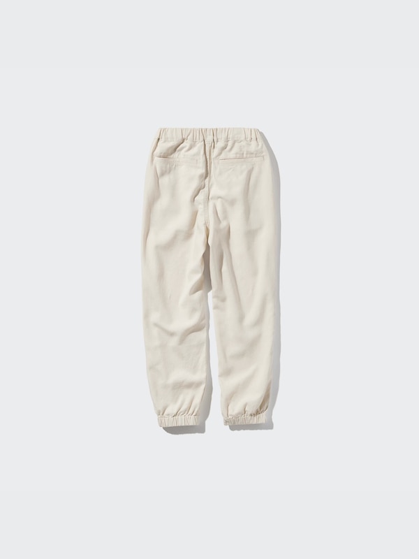 Linen Blend Jogger Pants