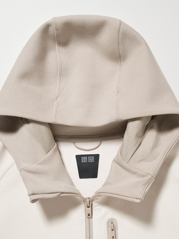 DRY Stretch Sweat Full-Zip Hoodie (Color Block)