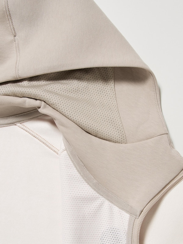 DRY Stretch Sweat Full-Zip Hoodie (Color Block)