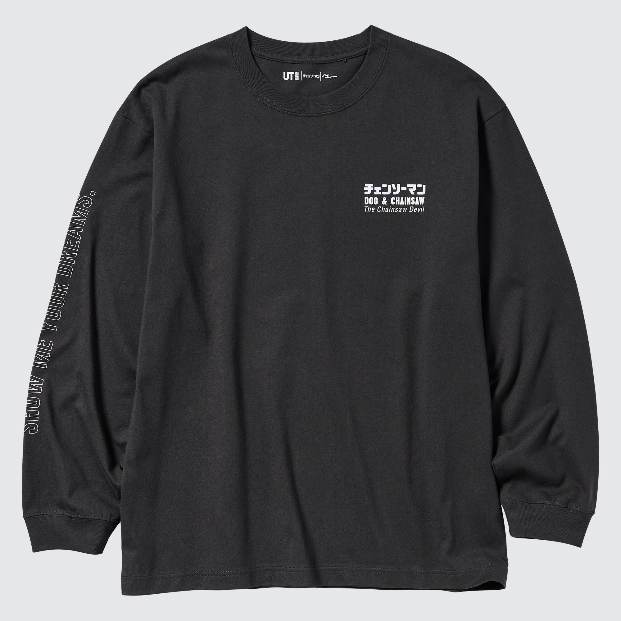 CHAINSAW MAN × KOSUKE KAWAMURA UT (OVERSIZED LONG-SLEEVE GRAPHIC T