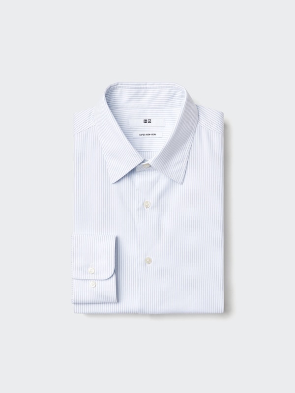 Chemise Sans Repassage (Rayée, Coupe Regular)