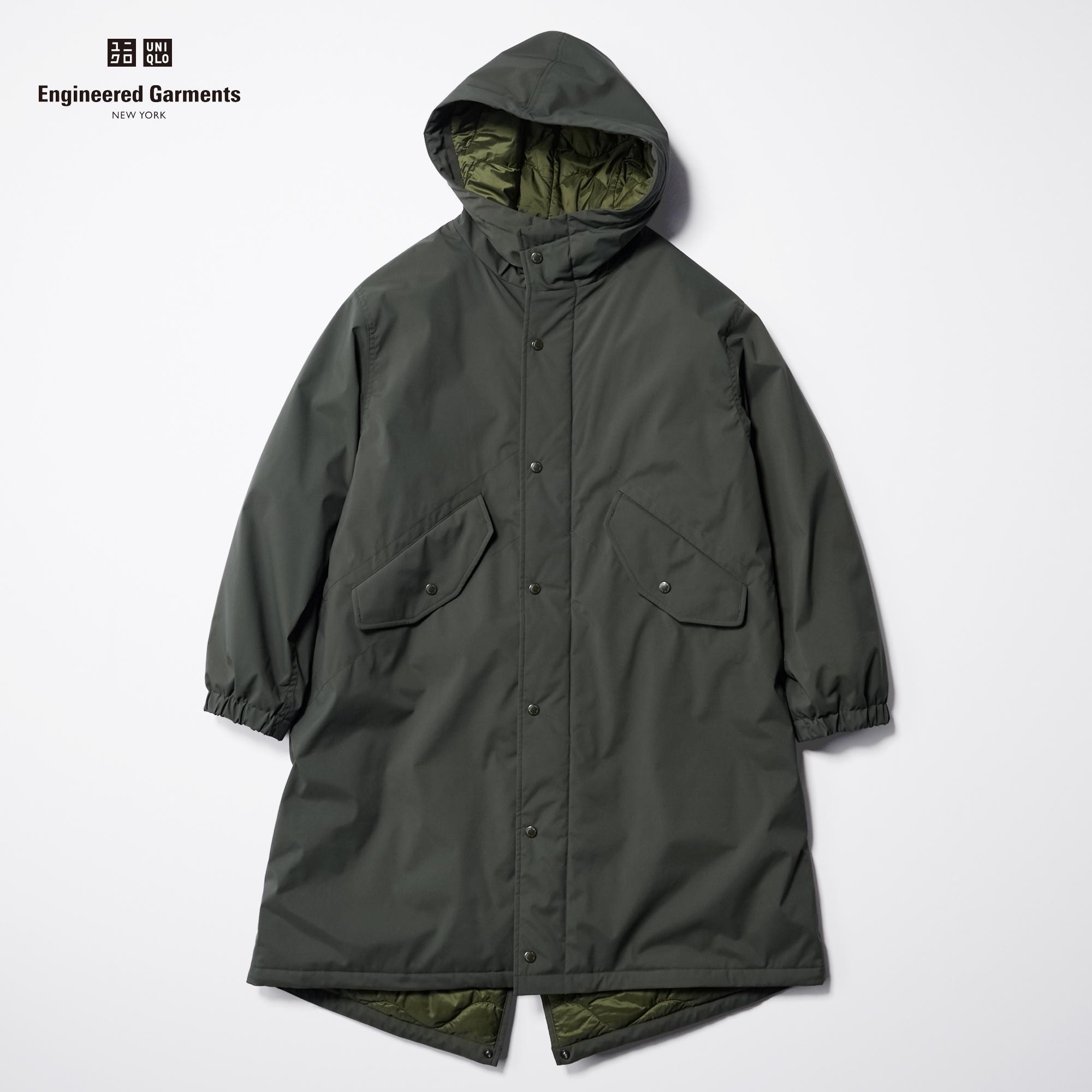 セール 登場から人気沸騰 UNIQLO HOODED Engineered COAT PUFFTECH L