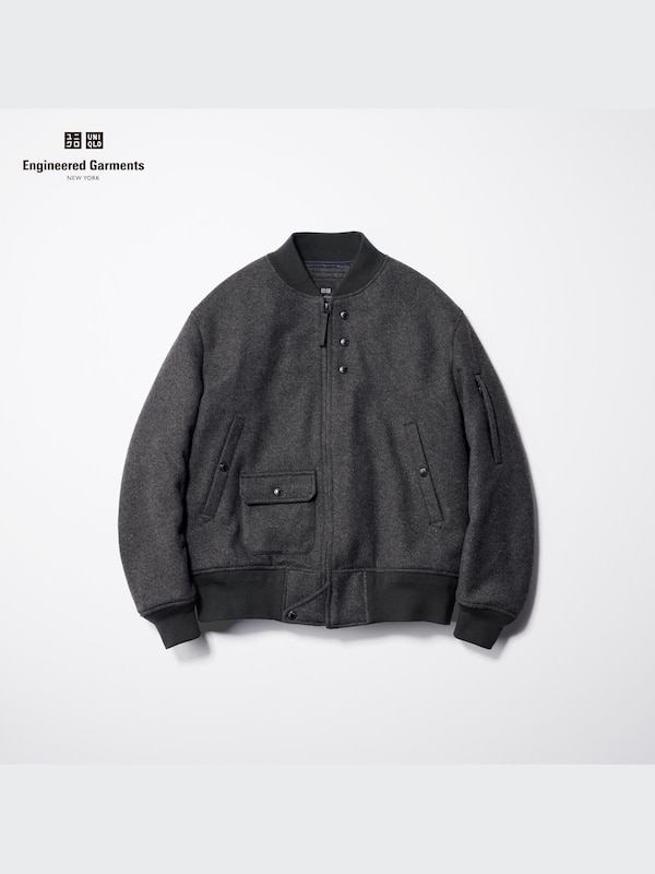 PUFFTECH Short Blouson (HEATTECH, Relaxed Fit)