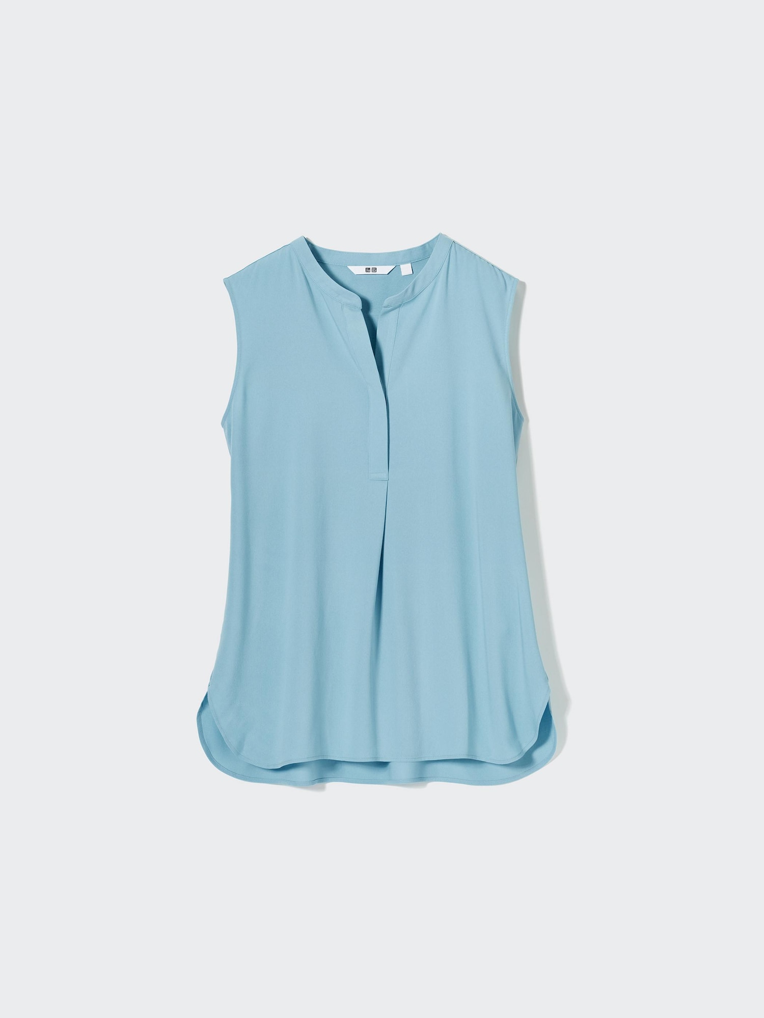 トップス L'AppartementNo CollarVolumeSleeveBlouse Sleeveless Collared Apron Blouse | Nuuly