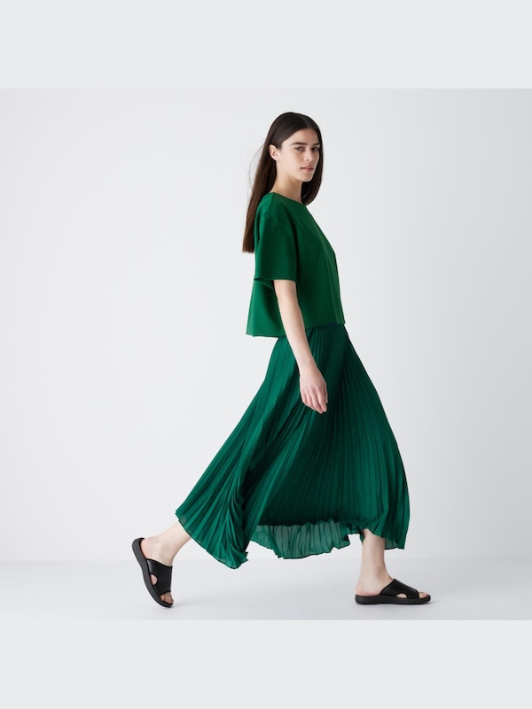 Pleated Skirt (Dots)