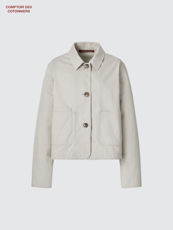 Baumwollmix Jacke