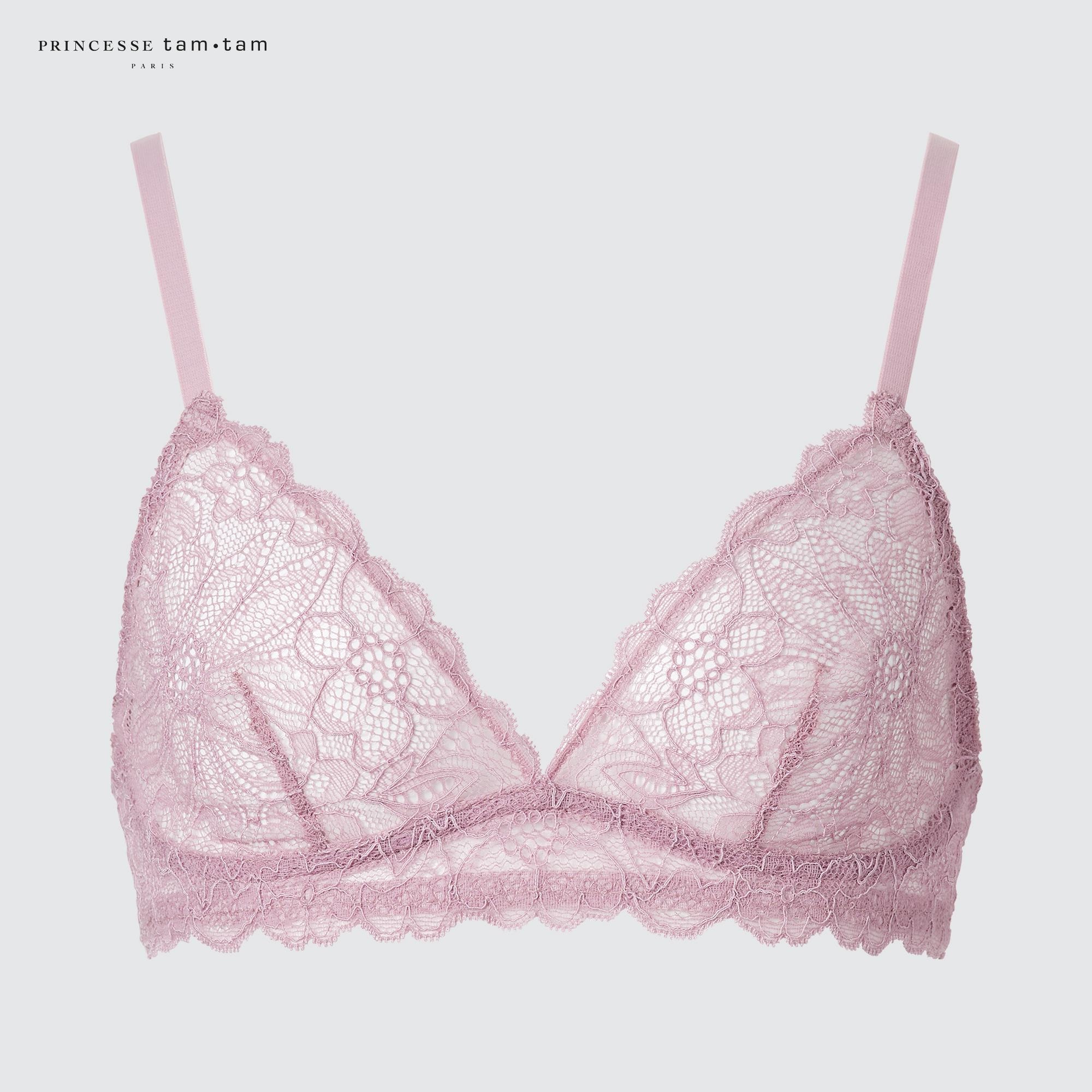 Thin Lace Wireless Bra UNIQLO EU