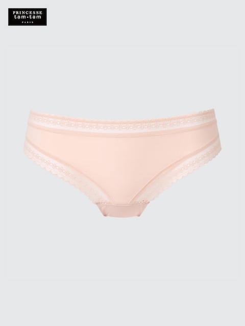 Uniqlo - Culotte En Microfibre - Rose - L