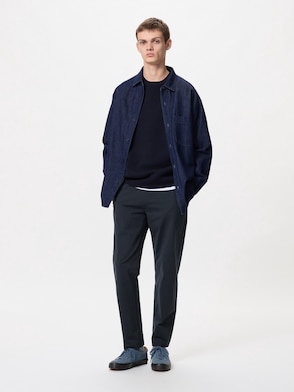 Uniqlo U Pleated Denim Pants