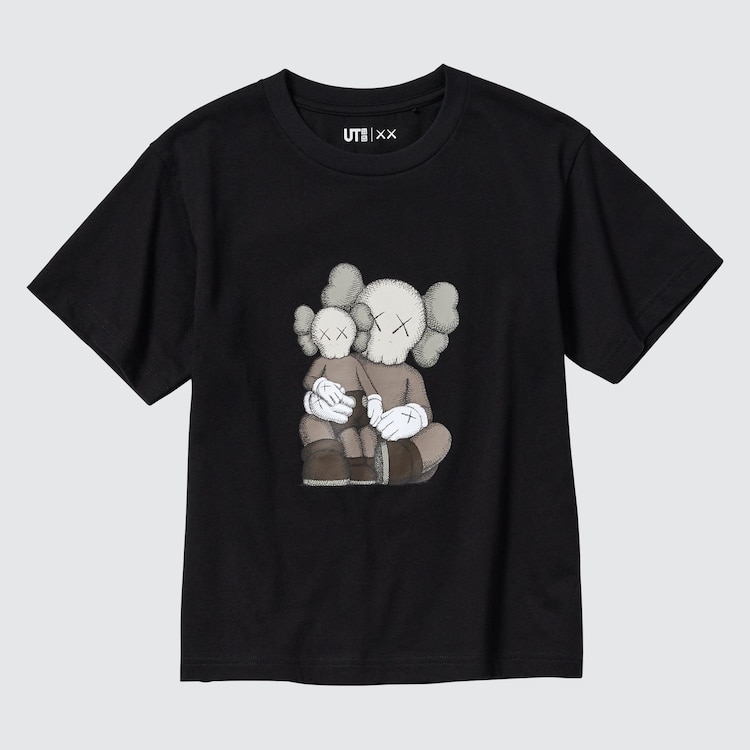 Kid's Kaws UT (Short-Sleeve Graphic T-Shirt) | Black | 9-10Y | Uniqlo US