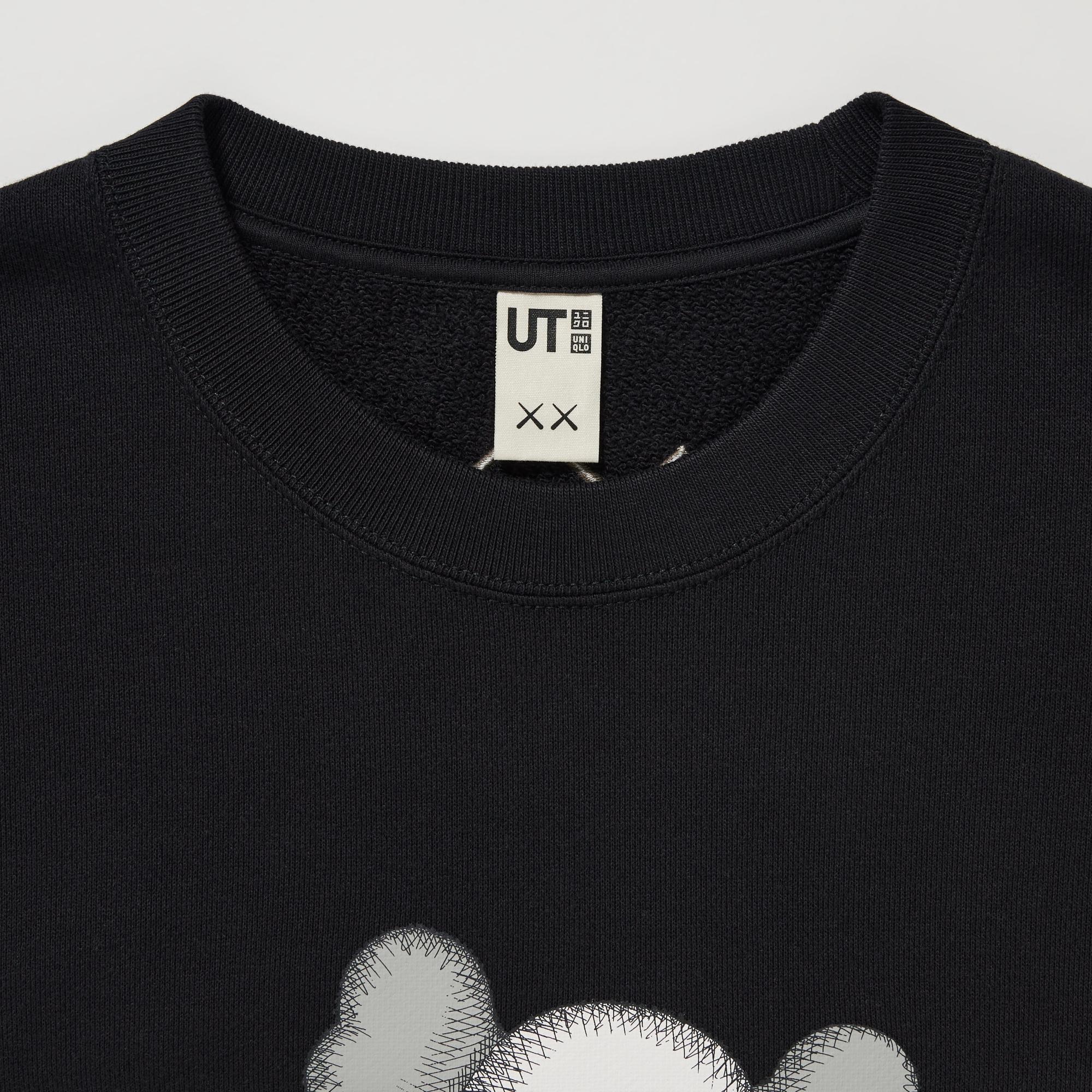 Crew neck uniqlo x kaws sale