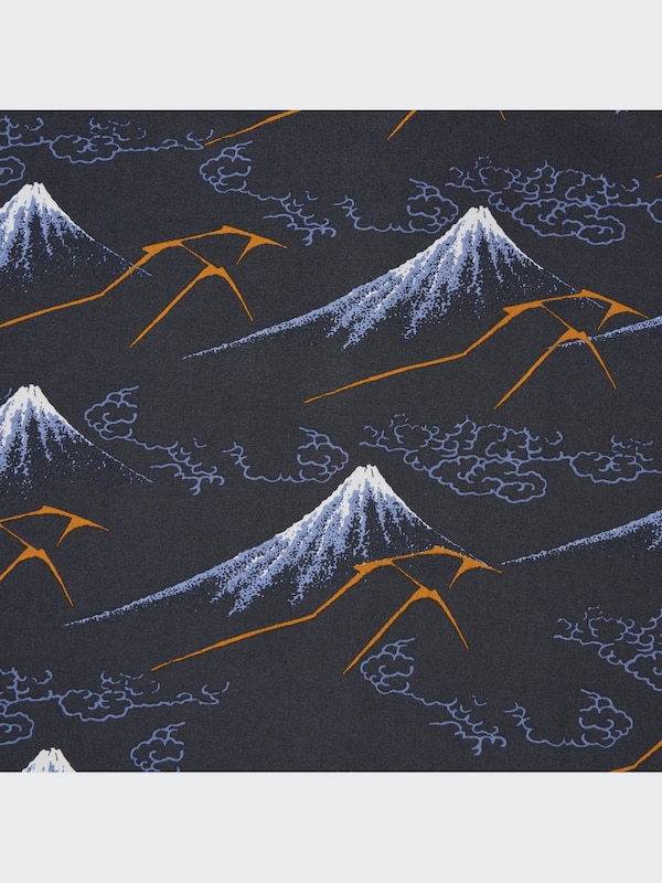 Open Collar Shirt | Short Sleeve | Hokusai Print