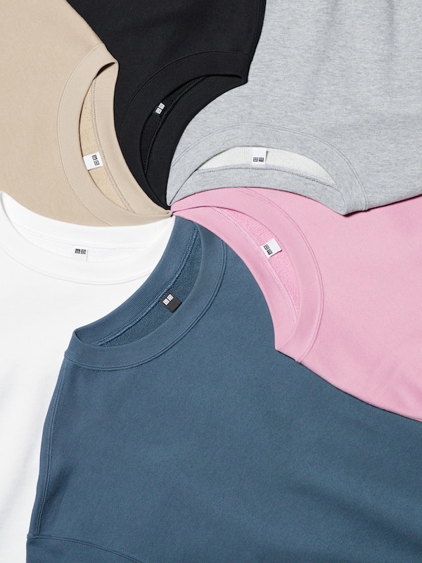 Crew Neck Long-Sleeve Sweatshirt
