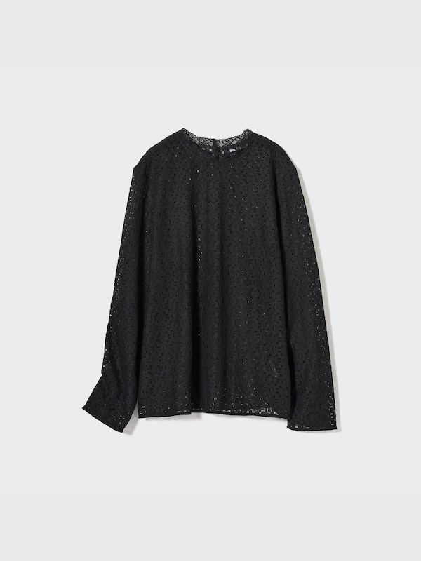 Lace Long Sleeve Blouse