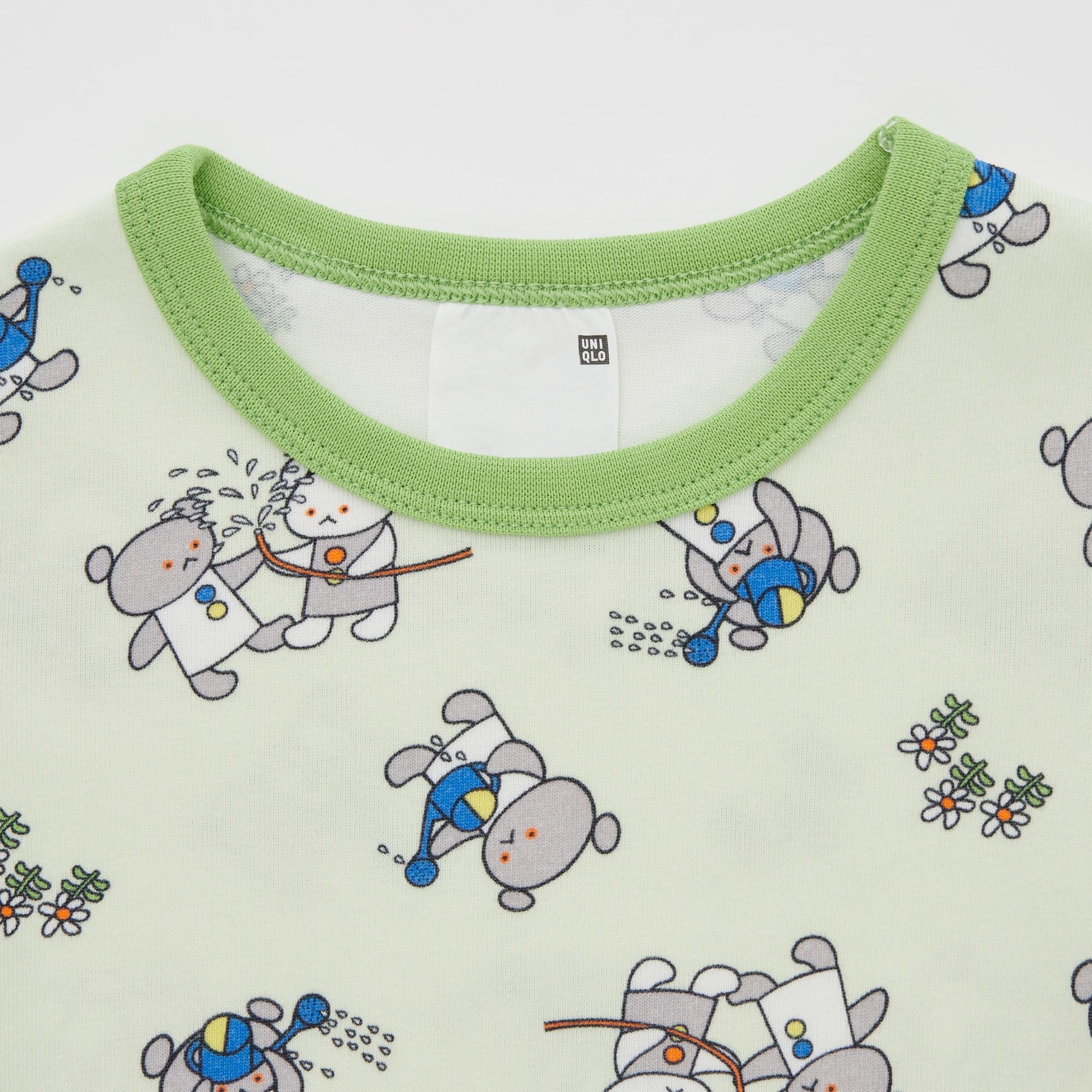 The Picture Book Collection Dry Short-Sleeve Pajamas (Koguma-chan)