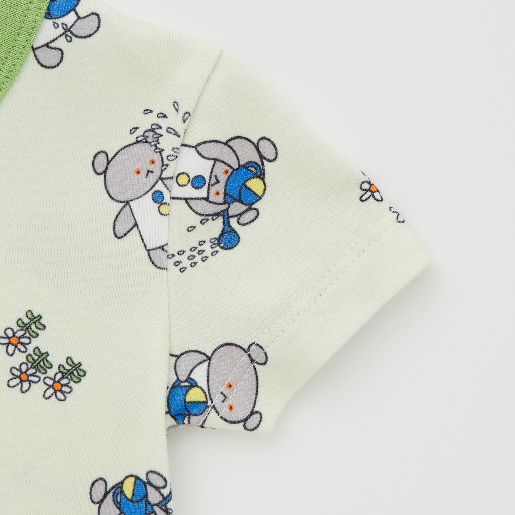 The Picture Book Collection Dry Short-Sleeve Pajamas (Koguma-chan)