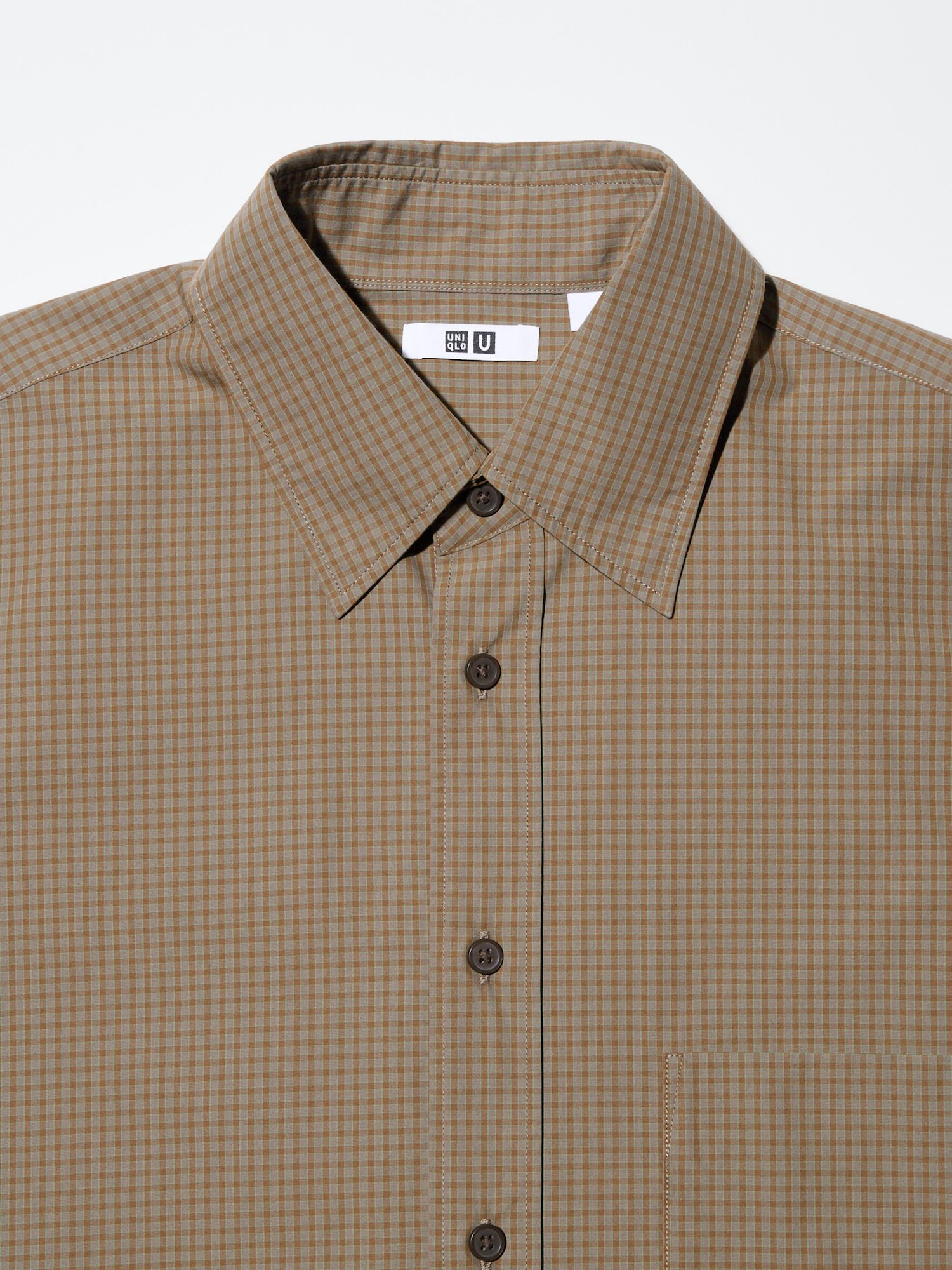 Checked Half-Sleeve Overshirt | UNIQLO US