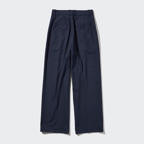 UNIQLO Pleated Wide Trousers, Where To Buy, 450639-COL39