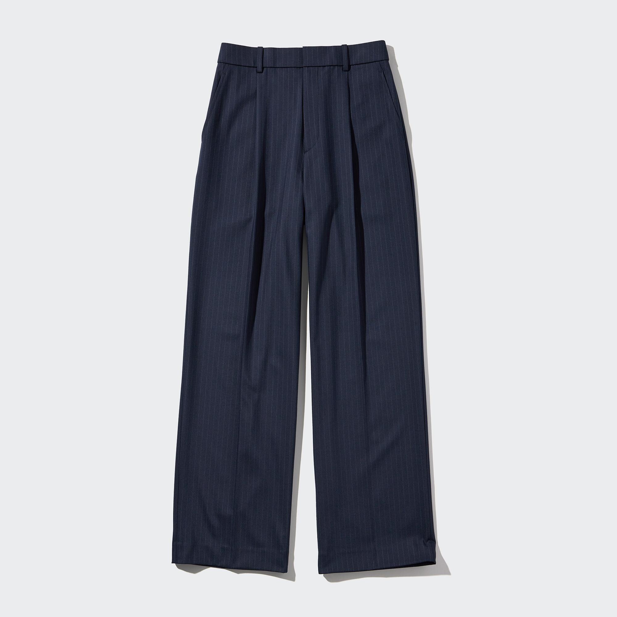 Uniqlo high waist clearance wide leg pants