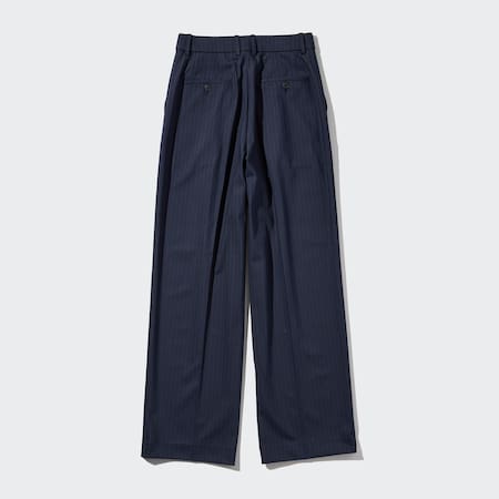 Uniqlo - Cotton Heattech Ultra Stretch High Rise Leggings Trousers - Blue -  XL, £34.90