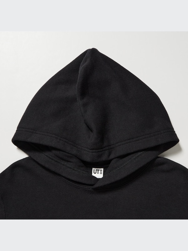 Sanrio Characters Sweat Cropped Hoodie (Kuromi)