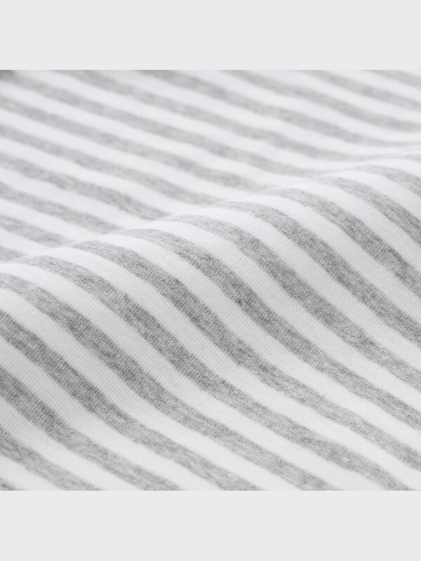 Baby Striped Bodysuit | Open Front