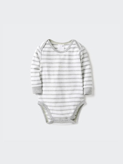 Baby Striped Long Sleeve Bodysuit