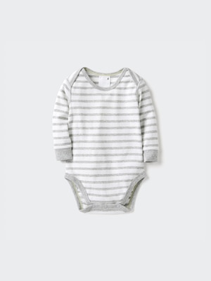 Baby Striped Long Sleeve Bodysuit