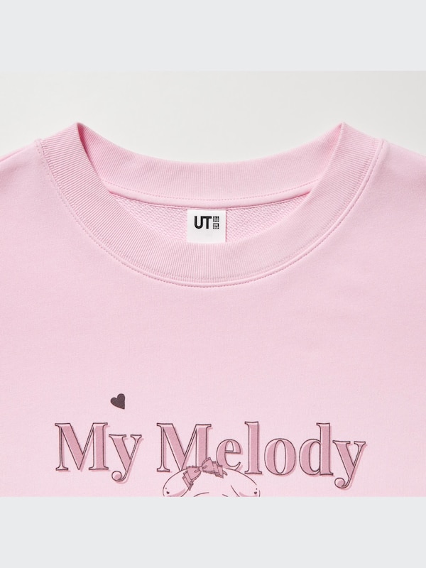 Sanrio Characters Long-Sleeve Sweatshirt (My Melody)
