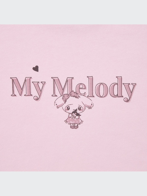 Sanrio Characters Long-Sleeve Sweatshirt (My Melody)