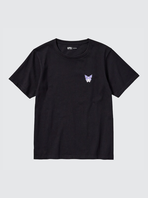 Sanrio Characters UT (Short-Sleeve Graphic T-Shirt) (Kuromi)