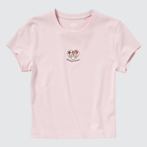 The Souled Store T Shirt for Women Tees Official Disney: All About Minnie  Womens and Girls T-Shirts Oversized Fit Half Sleeve 100% Cotton Pink Color