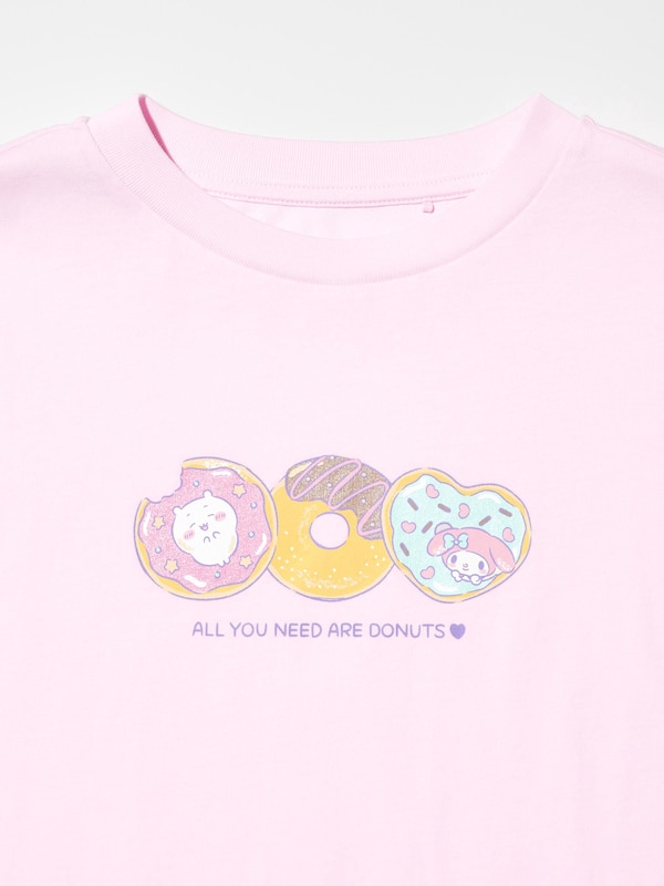 Chiikawa × Sanrio characters: Sweets Collection UT (Short-Sleeve Graphic T-Shirt)