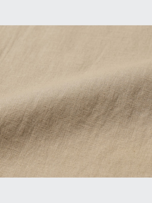 Linen Cotton Tapered Pants | Tall