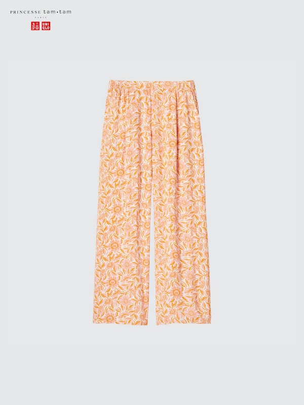 Printed Easy Pants