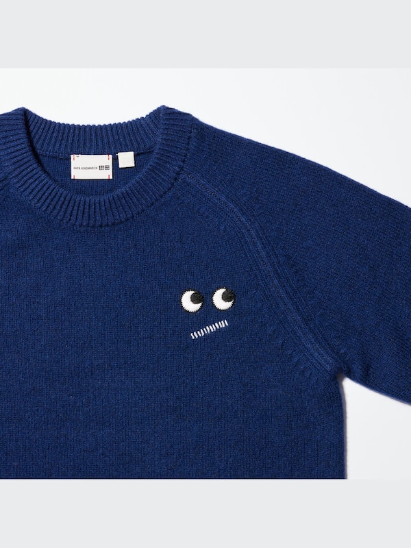 Premium Lambswool Crew Neck Long Sleeve Sweater