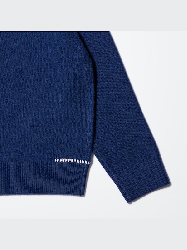 Premium Lambswool Crew Neck Long Sleeve Sweater