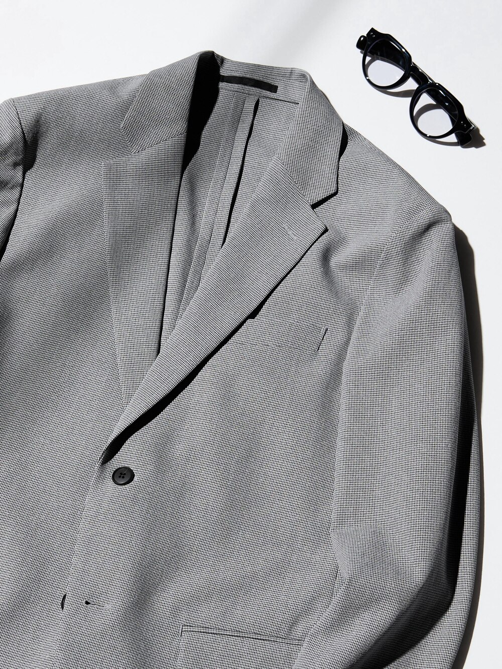 Uniqlo AirSense Houndstooth Blazer | Wool-Like — фото 3
