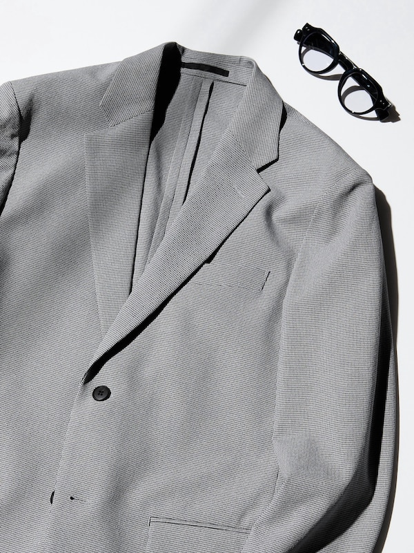 AirSense Blazer | Wool-Like | Checked