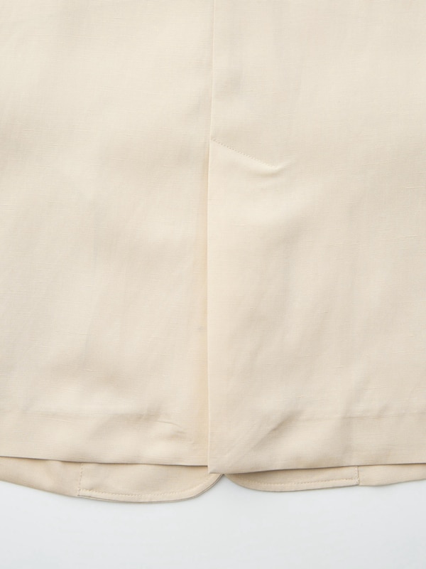 Lyocell Leinen Jacke (ärmellos)