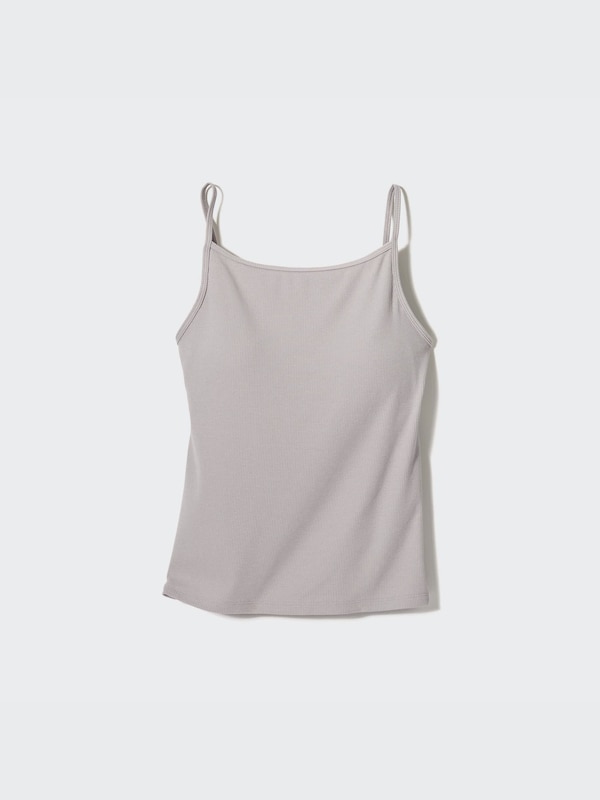 AIRism Cotton Boat Neck Bra Camisole