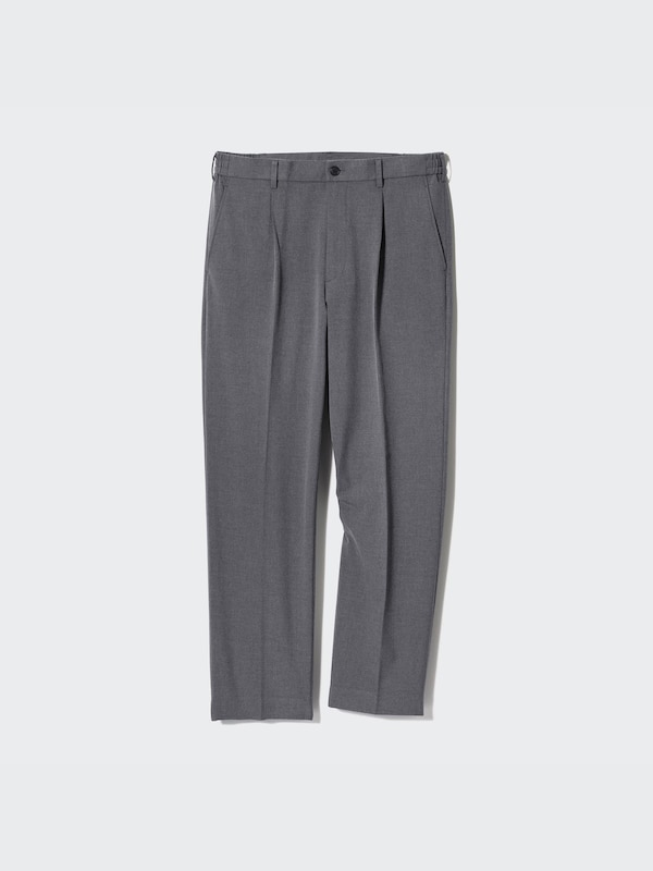 Pleated Wide Trousers
