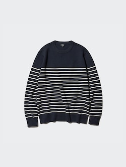 Washable Milano Ribbed Sweater | Striped