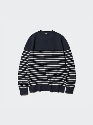 Washable Milano Ribbed Sweater | Striped