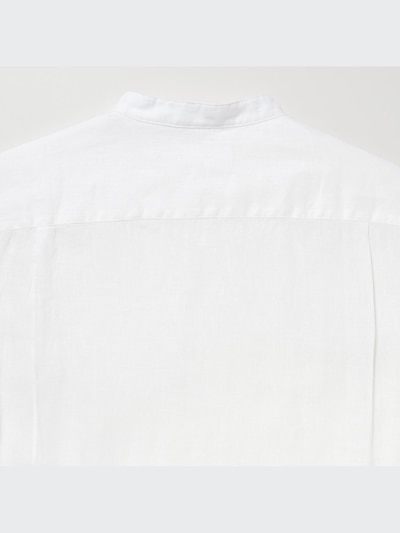100% Premium Linen Shirt (Grandad Collar)
