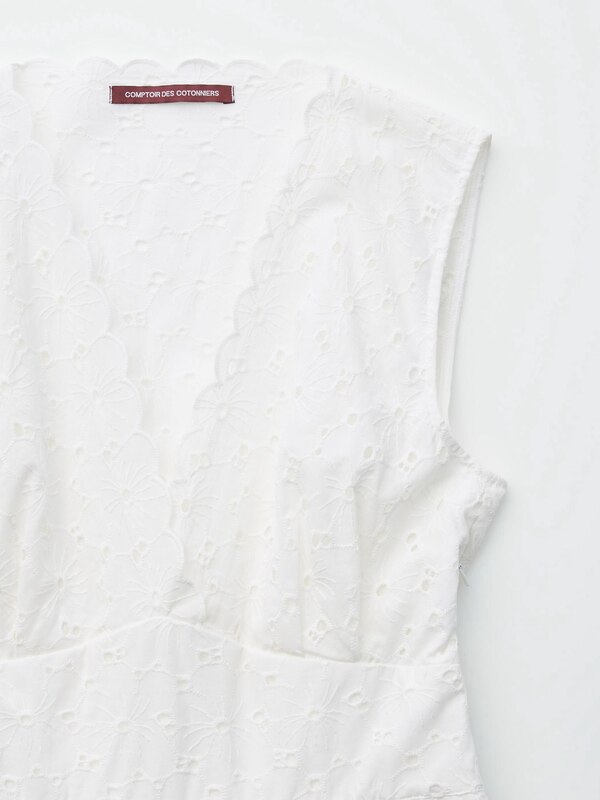 Robe Brodée en Coton