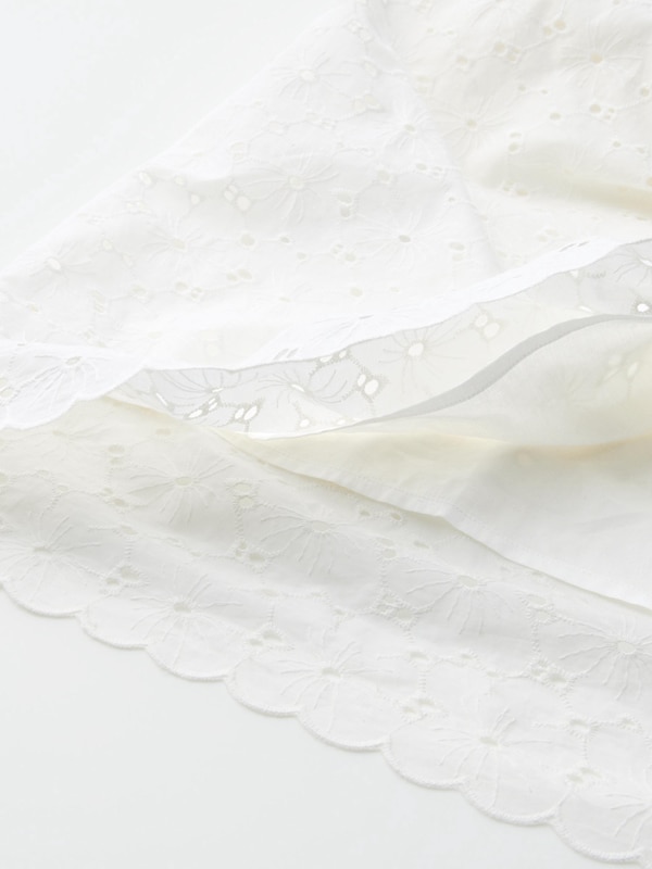 Robe Brodée en Coton