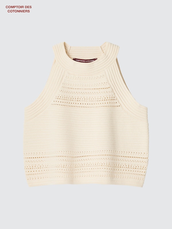 Crochet Sleeveless Jumper