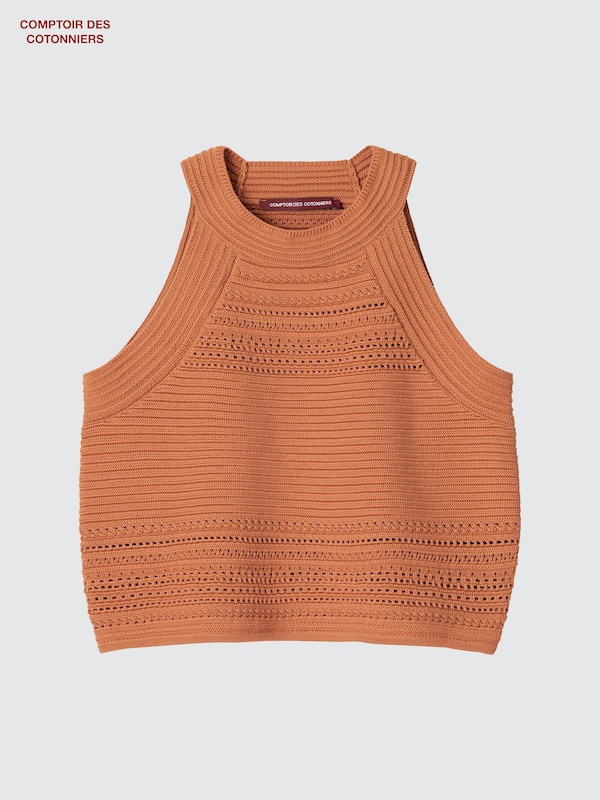 Crochet Sleeveless Jumper