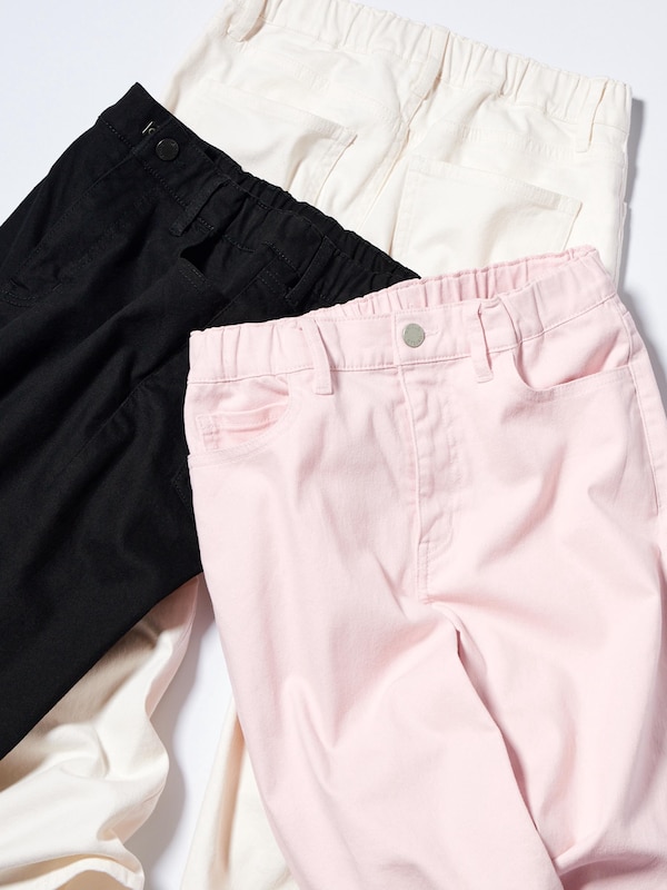 Wide-Fit Color Jeans